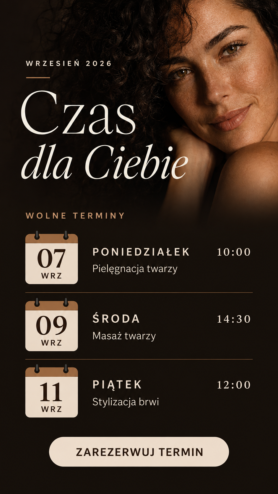 Podgląd szablonu Czas dla Ciebie · Espresso