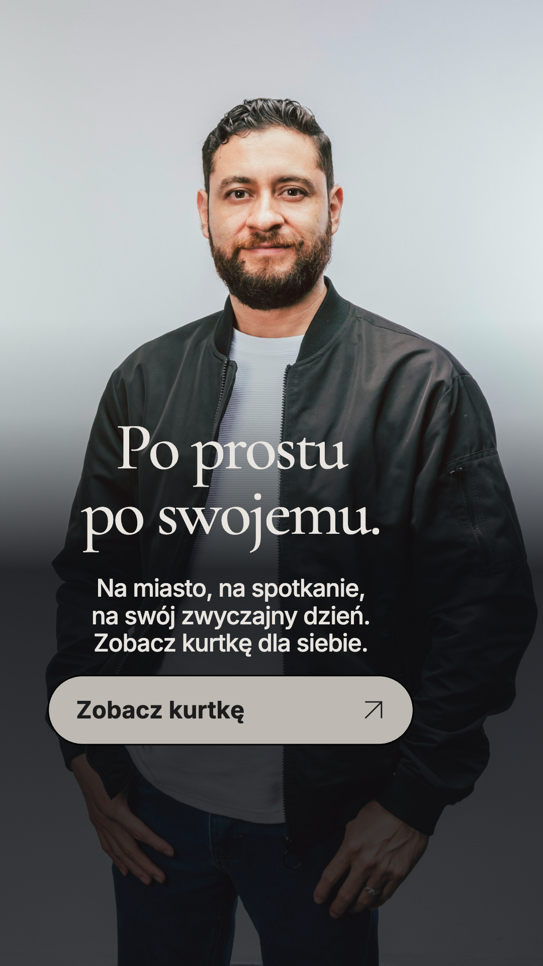 Podgląd szablonu COVER · Ciemny