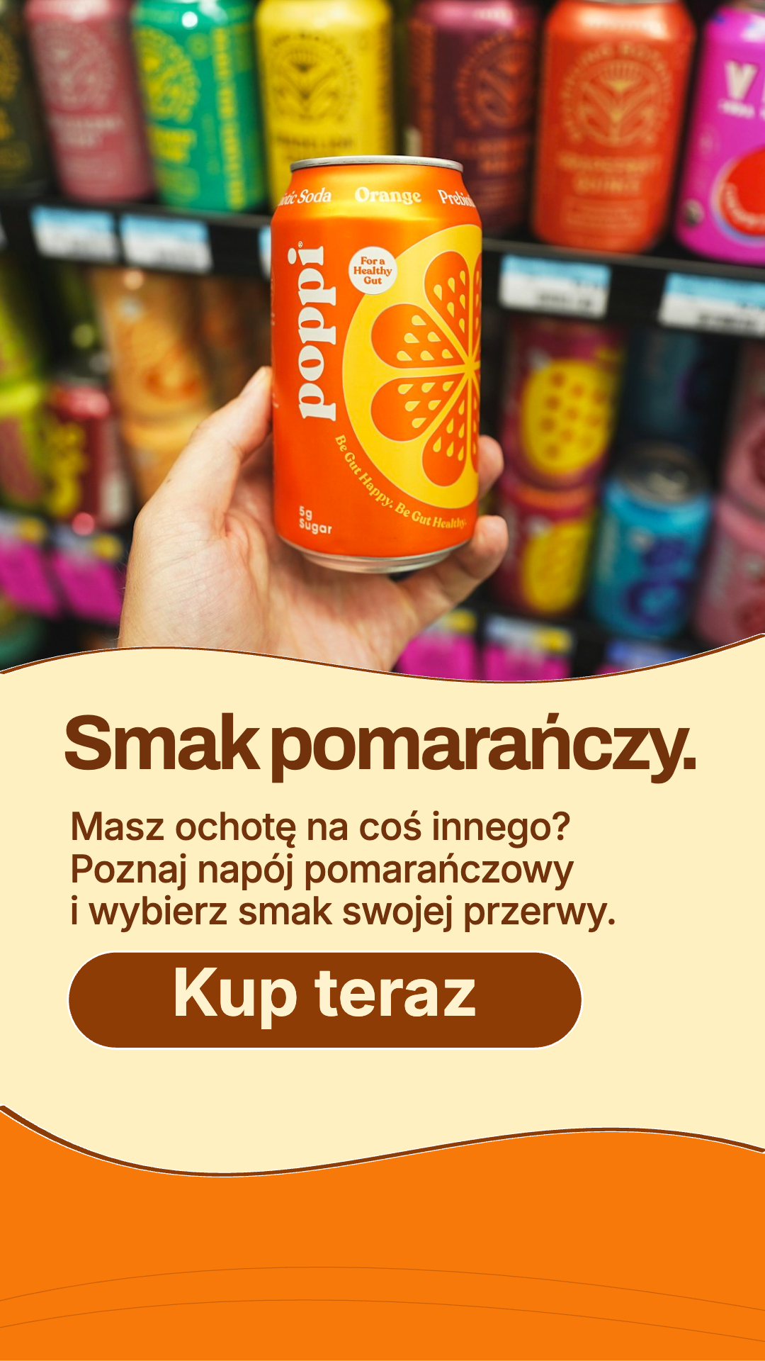 Produkt · Napój · pomarańczowy