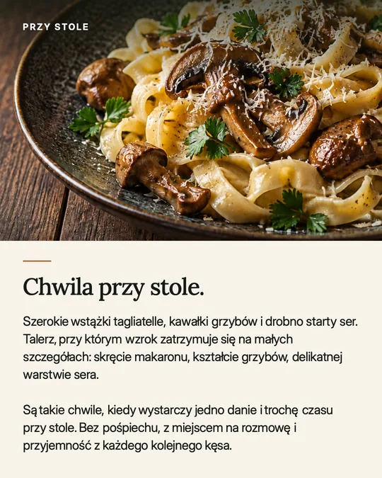 Post 01 Chwila przy stole